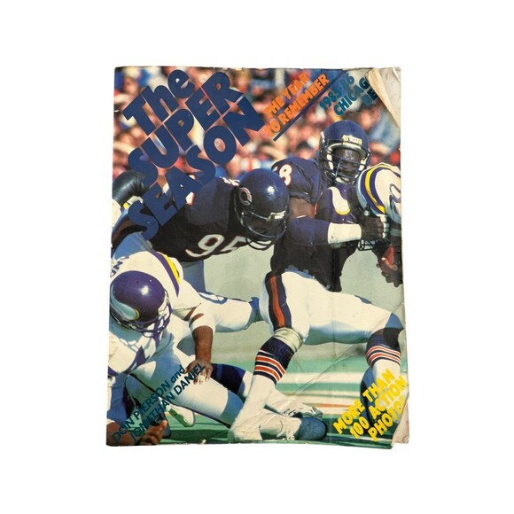 Super Season: The Year to Remember 1985-86 Chicago Bears Don Pierson John Daniel - Picture 11 of 13